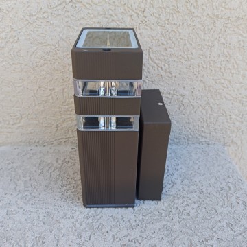 Baštenska zidna lampa 1xGU10 M036 B II - braon