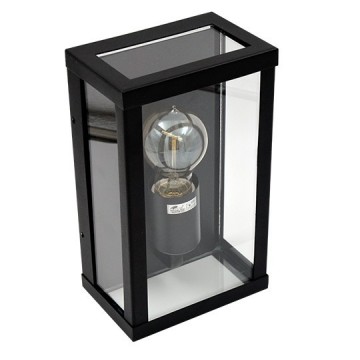 Baštenska zidna lampa 1xE27 M944 C crna