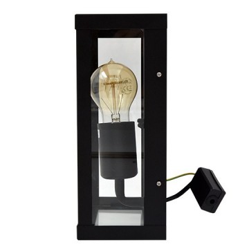 Baštenska zidna lampa 1xE27 M944 C crna