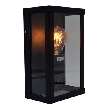 Baštenska zidna lampa 1xE27 M944 C crna