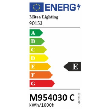 Spoljna zidna LED lampa M954030 3W 4000K crna