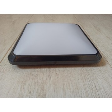 Led plafonjera kvadratna sa microwave senzorom pokreta M271-B crna 12W 6000K