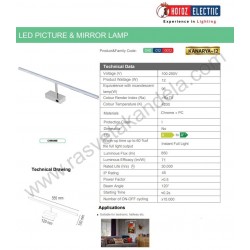 LED luster visilica K39326 30W 4500K bela
