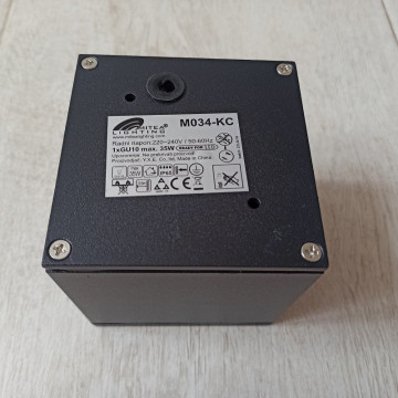 Spoljna plafonska lampa 1xGU10 M034-KC crna