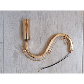 Luster visilica prečnika 48cm KRISTAL DESIGN-3 kristalno staklo+french gold