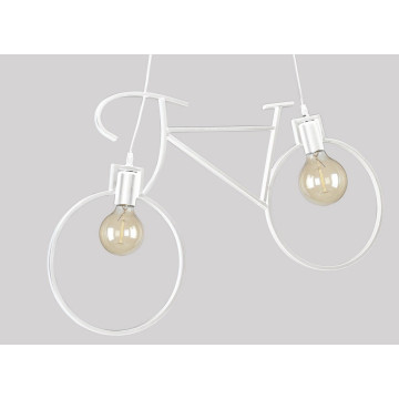 Visilica dužine 67cm 2xE27 BIKE bela