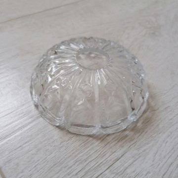 Zidna lampa KRISTAL-2L 2xE14  hrom + stakleni kristal