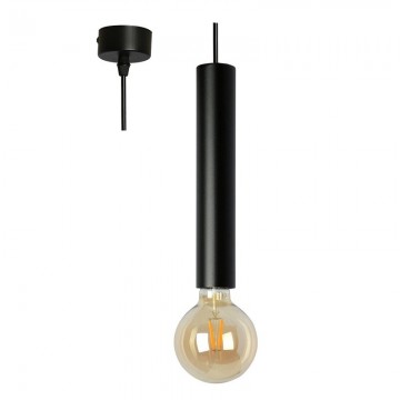 Visilica vintage TUBE-1 metalna crna