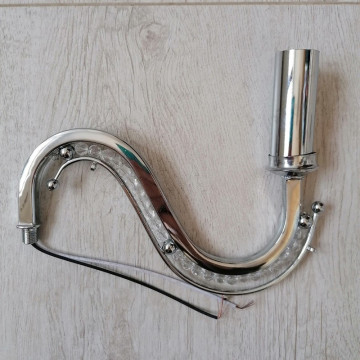 Luster visilica prečnika 50cm KRISTAL DESIGN-5 kristalno staklo+hrom