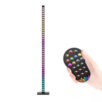 M69-B RGB+IC podna lampa crna 10W LED sa daljinskim