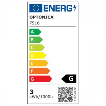 Spoljna LED lampa RECTANGULAR 3W 4200K crna