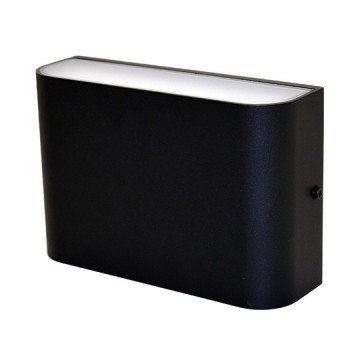 Baštenska zidna LED lampa M953080 14W 4000K crna
