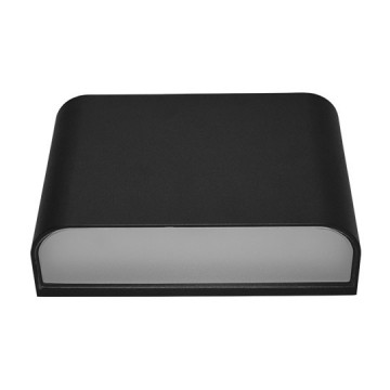 Baštenska zidna LED lampa M953080 14W 4000K crna