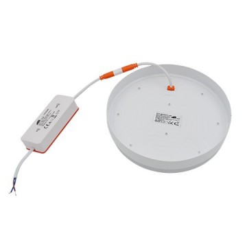 LED nadgradni panel MP24NO-FL 24W 6500K FRAMELESS BACKSIDE