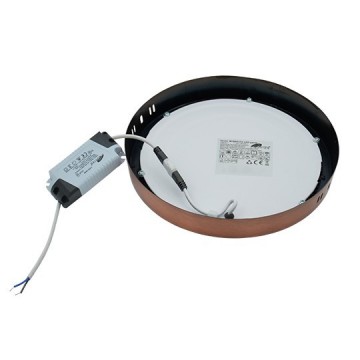 LED nadgradni panel 18W okrugli M18NO-CU 6500K