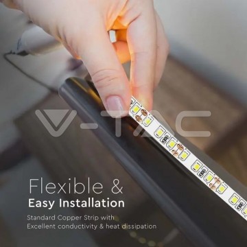 Led traka 5m 2835 120d IP20 4000K V-TAC