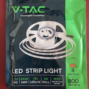 Led traka 5m 2835 120d IP20 4000K V-TAC