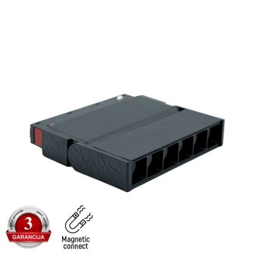 Magnetna led šinska svetiljka zglobna M204010-130 6W 3000K 48V