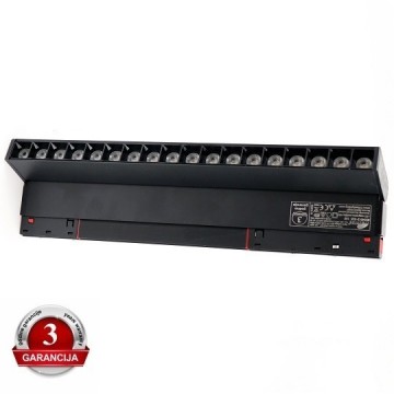 Magnetna led šinska svetiljka zglobna M204012-335 18W 3000K 48V