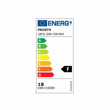Brodska LED lampa 18W LBC5-200-CW/WH 4000K