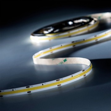 COB LED traka AMBER 5m 24V 10W/m 320d IP44 COLUMBIA-24
