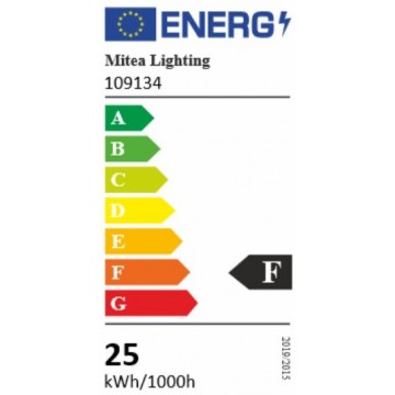 LED luster plafonjera M10913-2 BR fi600 25W 3000K crna + staro zlato