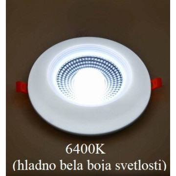 LED rozetna 6W VALENTINA-6 2CCT 3000K ili 6400K bela