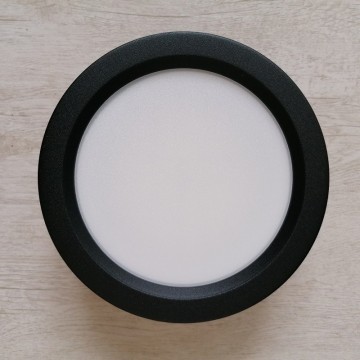 Nadgradna LED svetiljka Sandra 15W 4200K crna