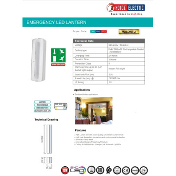 Panik lampa LED 13W HL306L MALDINI-2