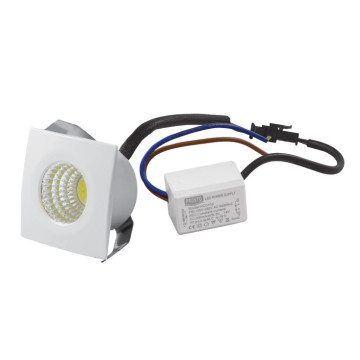 LED rozetna 3W 6000K bela LUG-013-3/W