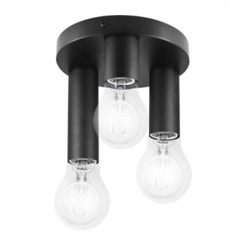 Luster plafonjera 3xE27 AD-OP-6436B crna