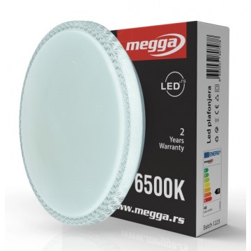 LED plafonjera fi31cm 18W 6500K  JAWA bela