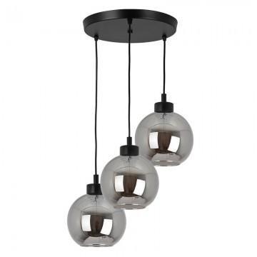 Luster visilica 3xE27 GLORY-3R metal/staklo