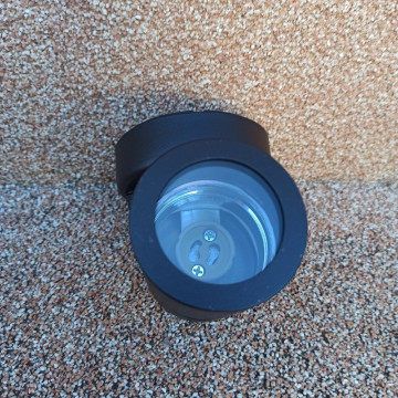 Baštenska zidna lampa 1xGU10 HL265 MANOLYA-1 crna