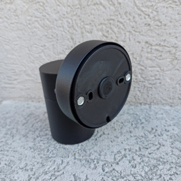 Baštenska zidna lampa 1xGU10 HL265 MANOLYA-1 crna
