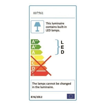 LED luster plafonjera 50x50cm DAVID 72W 6000K + daljinski
