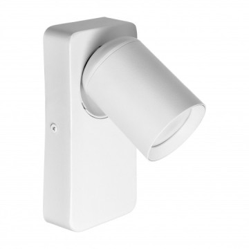 Spot lampa sa prekidačem 1xGU10 AD-OP-6480W MALTA ADVITI bela