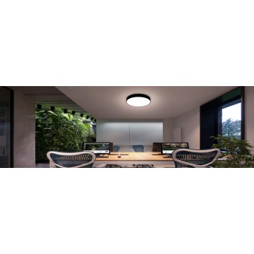 LED nadgradni panel 36W 6400K SOFIA-36 crni
