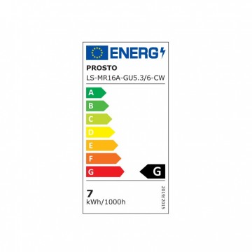 LED sijalica GU5,3 7W 5000K 12V AC Prosto