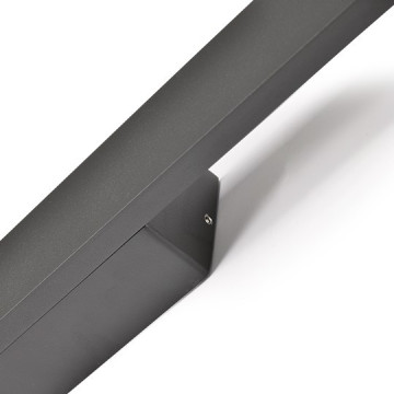 LED zidna lampa M1058/1200 20W 4000K IP54 crna