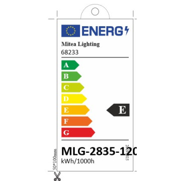 Led traka NEON FLEX MLG-2835 120d IP67 plava na kotur 50m