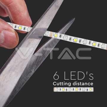 Led traka 5050 RGB+6400K 60d IP20 V-TAC