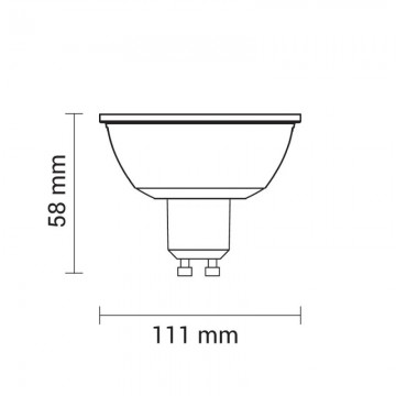 LED sijalica AR111 GU10 220V 15W 4500K SP1533