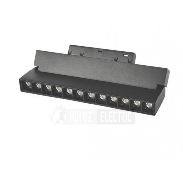 Magnetna zglobna led šinska svetiljka MAGNET-ALL1 12W 4200K crna