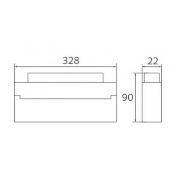 Magnetna zglobna led šinska svetiljka MAGNET-ALL2 18W 4200K crna