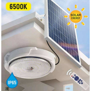LED plafonjera M702005+solarni panel 10W 280x280mm sa daljinskim 3CCT