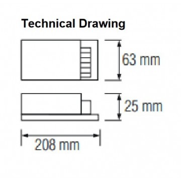 Napajanje za LED trake 17A 200W 12V Horoz VESPA-200