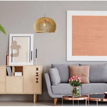 Visilica 1xE27 VT40541 drvena