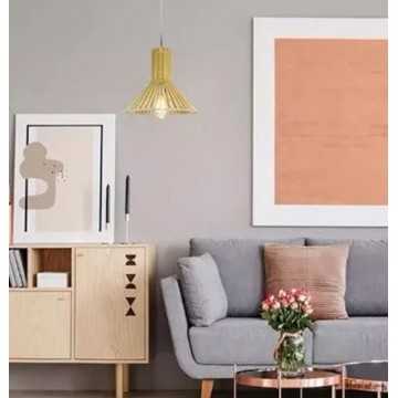 Visilica 1xE27 VT40511 drvena