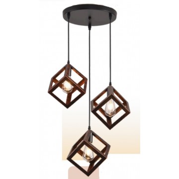 Visilica STUDIO RUSTIC-3L metalna antique brass